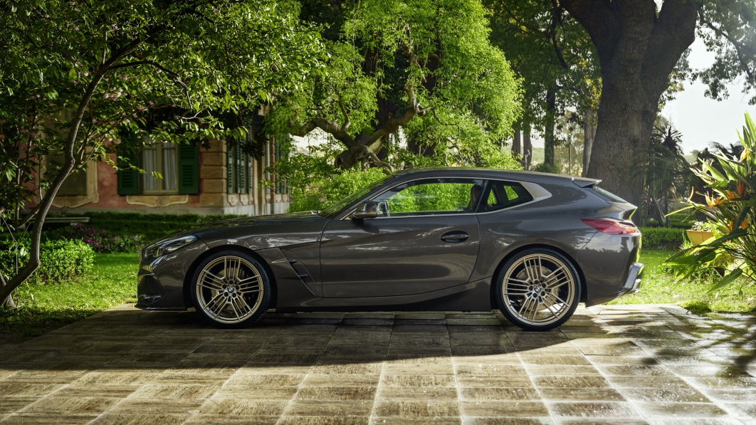El BMW Concept Touring Coupe es una bota de payaso basada en Z4 para la década de 2020