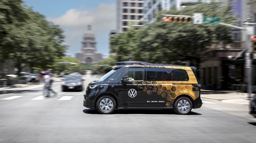 VW lanza ID.  Programa de prueba de zumbido autónomo en Austin
