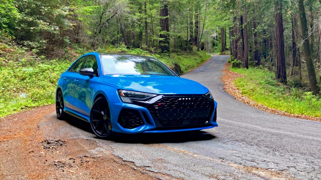 Road Test Review of the 2023 Audi RS 3 Challenging Drive on Rough