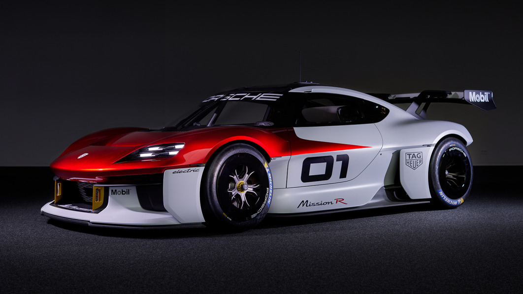 photo of Porsche Mission R is a 1,000-horsepower electric monster image