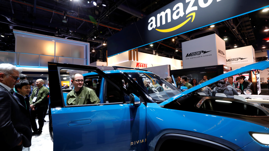 Rivian’s electric truck gets all the attention, but its fate is tied to Amazon