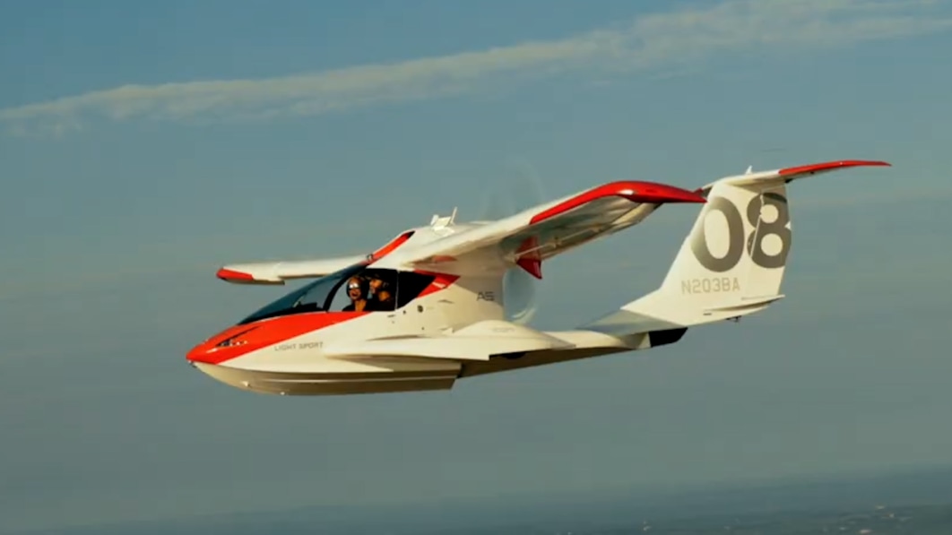 Dieses faltbare Amphibienflugzeug ist ein neues Konzept für die Freizeitfliegerei