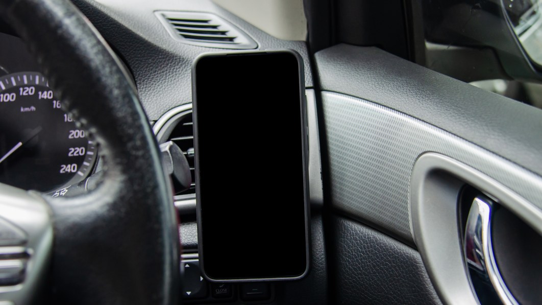 Phone Holder Car, 2022 Upgrade Car Rearview Mirror Phone Holder