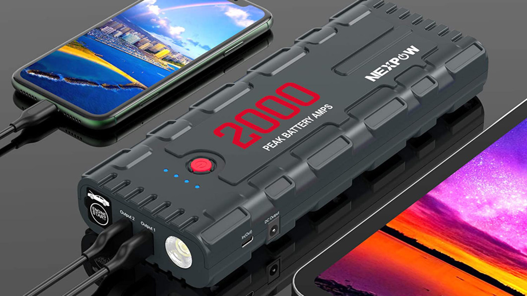This NEXPOW car jump starter is 30% off today – Autoblog