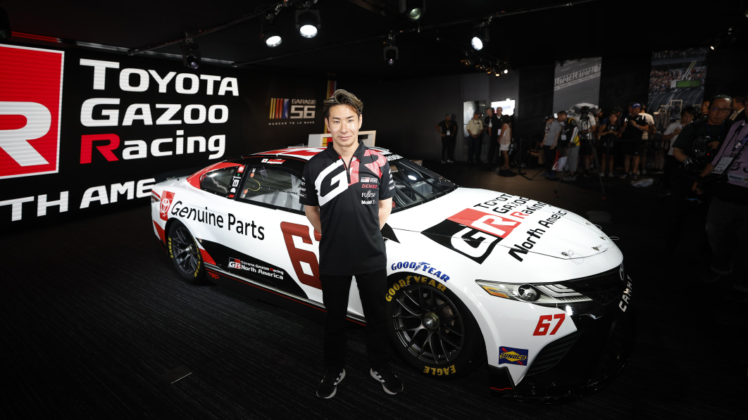 Kobayashi to make NASCAR debut as 1st Japanese driver to race with Toyota in Cup Series