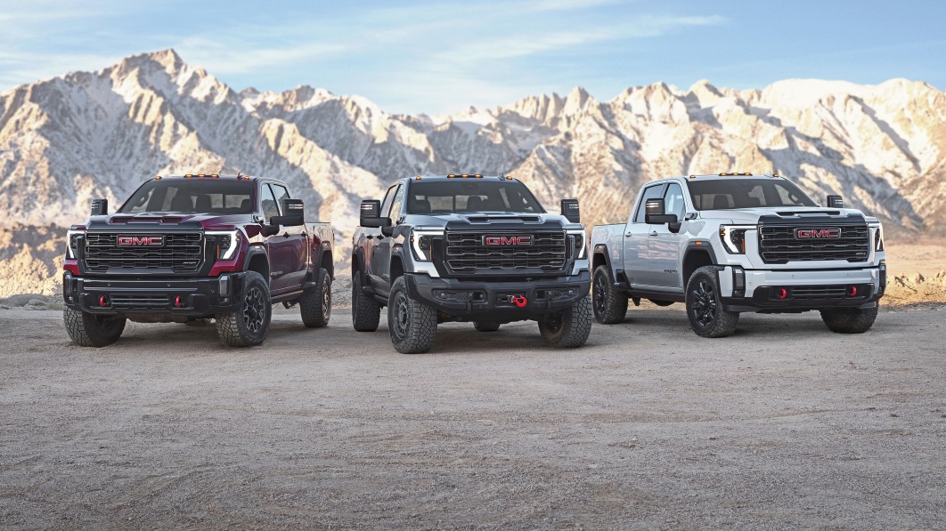 2024 GMC Sierra HD AT4X and Extreme AEV muscle their way into the