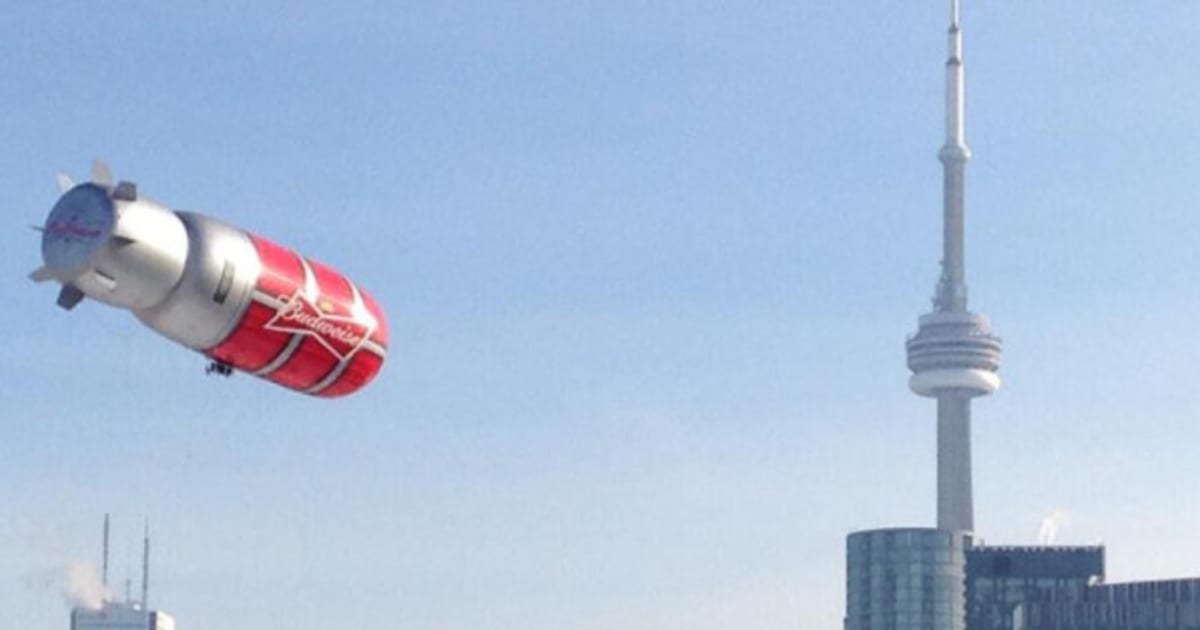 Budweiser Red Light Blimp Takes Flight (VIDEO) | HuffPost Canada