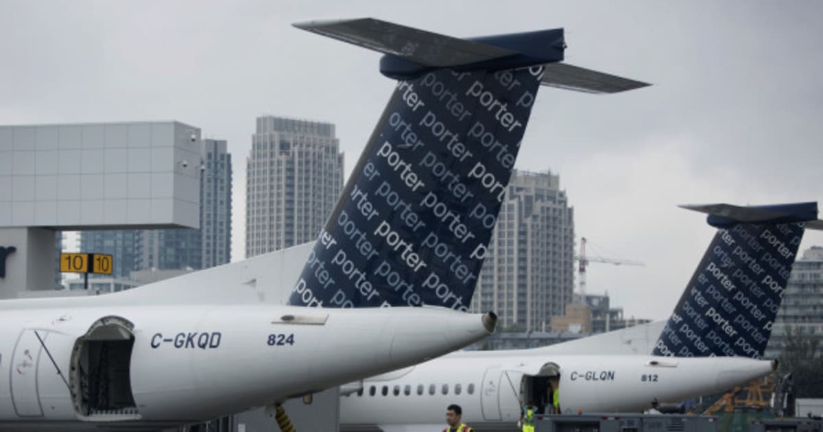 porter airlines lost baggage