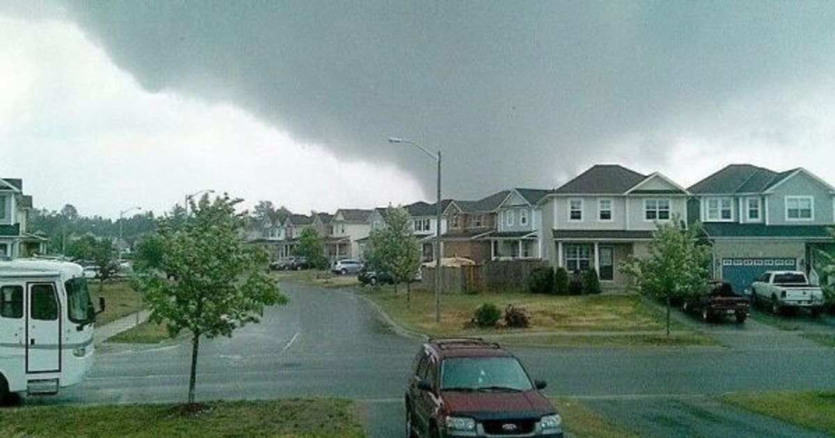 Angus Tornado Damages Homes, As Storms Hit Ontario (TWEETS) | HuffPost ...