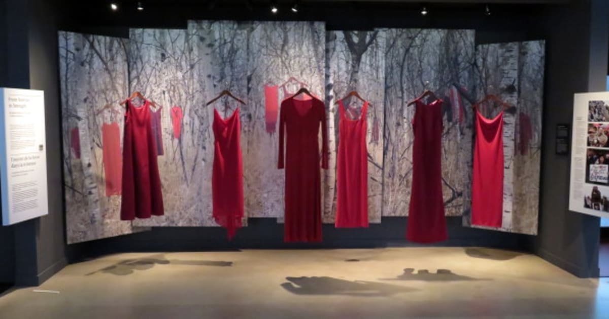 Mmiw Day Of Remembrance Marked With Red Dresses 7606