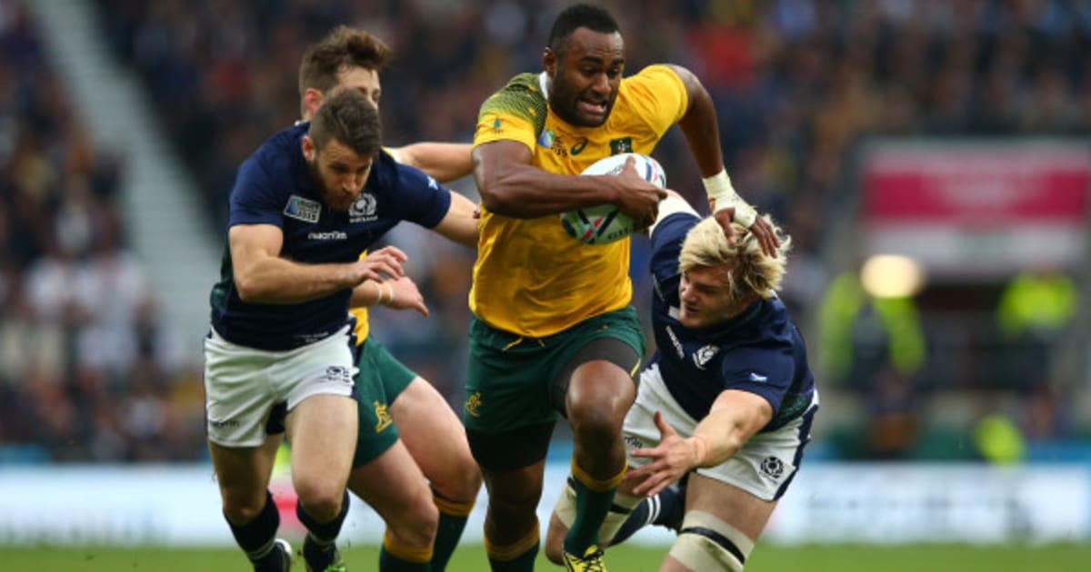 Rugby World Cup Australia Perform The Great Escape In Win Over