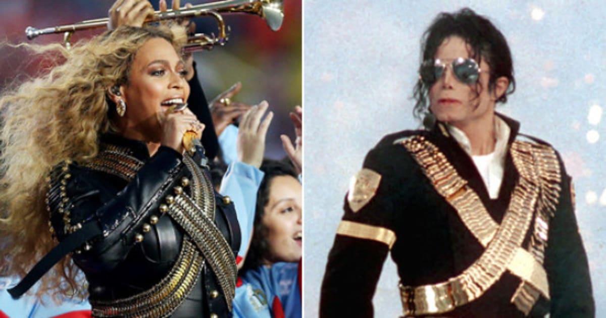 Beyonce's Super Bowl Nod To The King Of Pop Michael Jackson