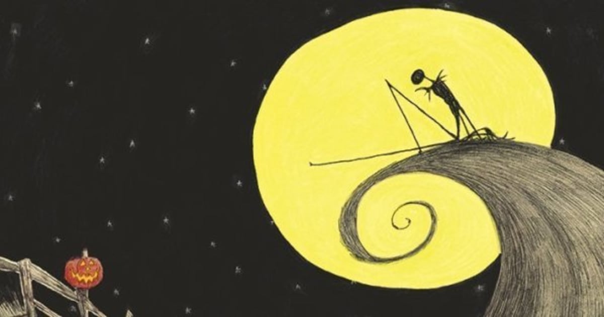 O Estranho Mundo de Jack clássico de Tim Burton vira um adorável e sombrio livro ilustrado