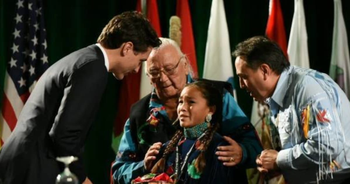 Autumn Peltier Asks Prime Minister Trudeau To Protect Canada's Water ...