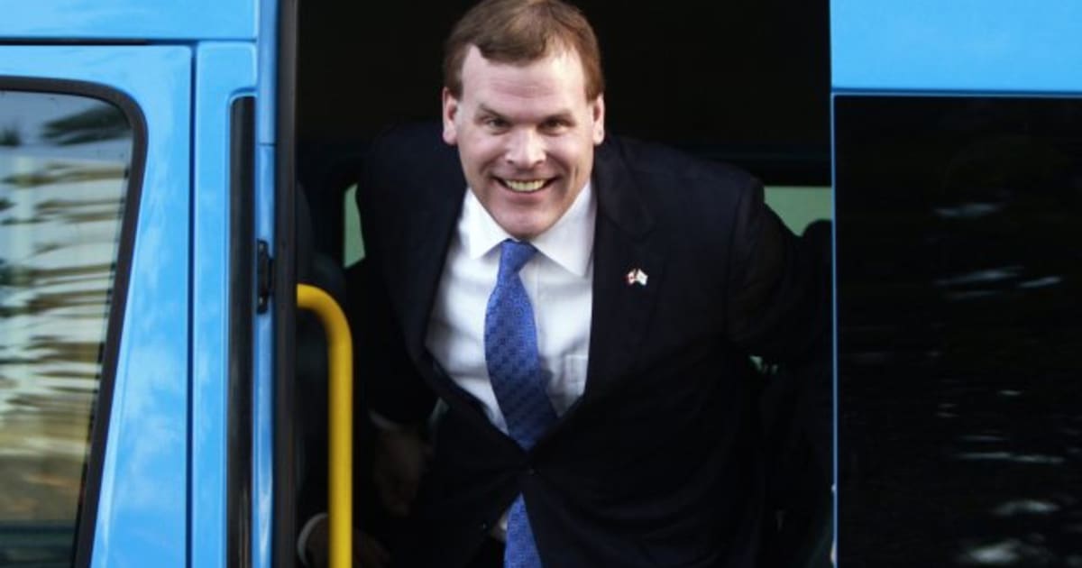 John Baird Business Cards English Only Set Violated Language Rules