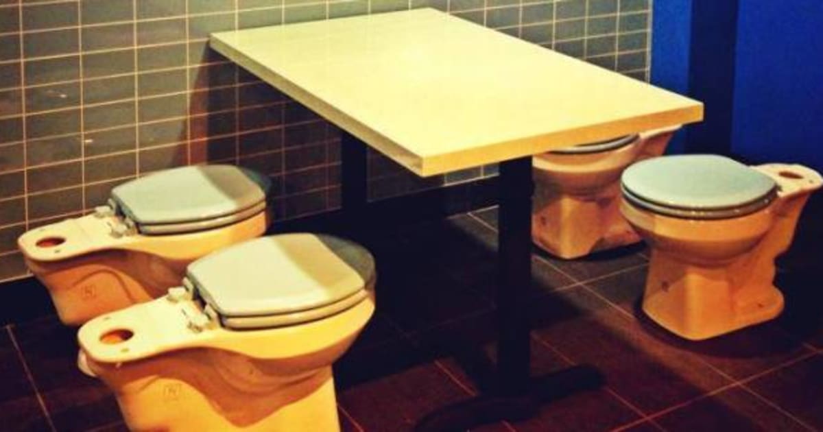 Magic Restroom Caf ToiletThemed Restaurants Comes To North America