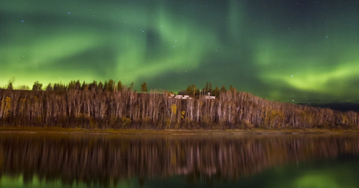 Northern Lights Edmonton Alberta Aurora Borealis Promise Spectacular