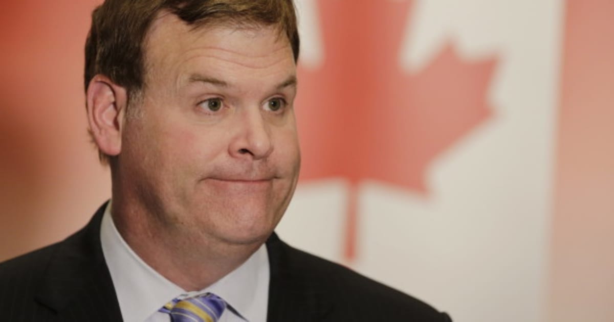 John Baird Palestinians Wrong To Pursue War Crime Charges Against Israel