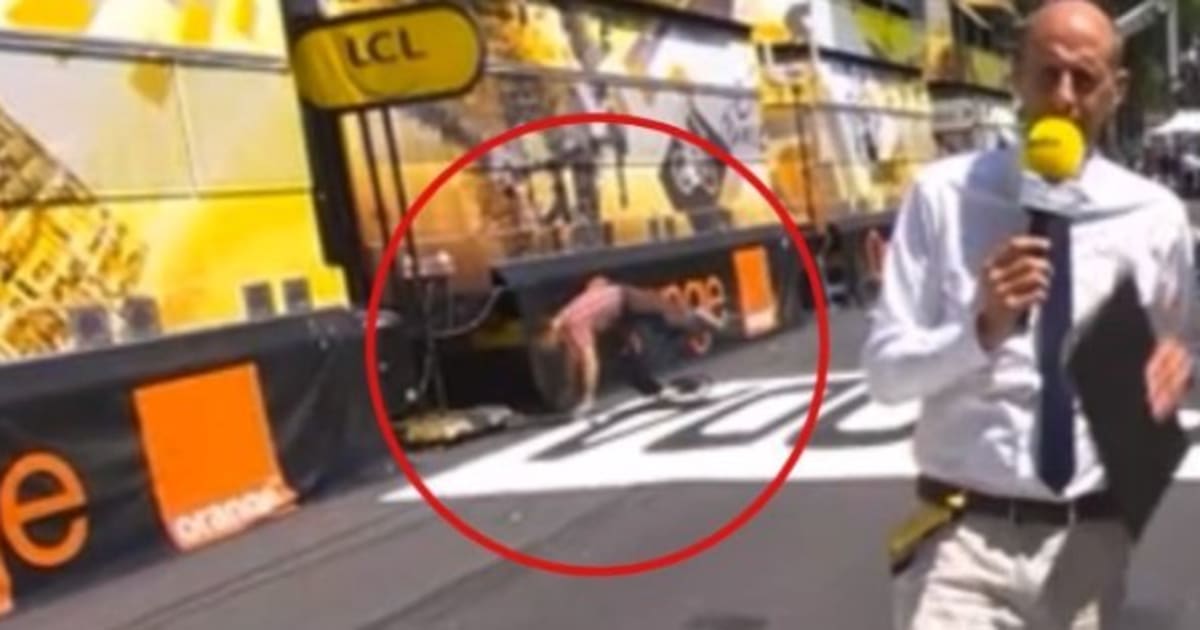 VIDÉO. Tour de France  cette chutelà a fait rire les spectateurs  Le