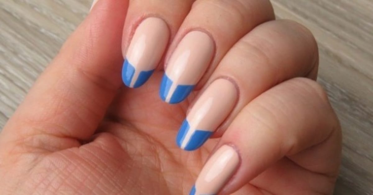 Nail Art Negative Space French Manicures Huffpost Canada
