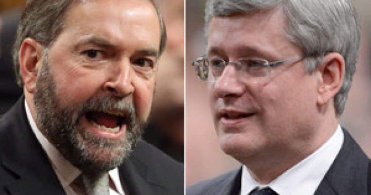 Poll Puts NDP On Conservatives Tail As Harper Government Approaches