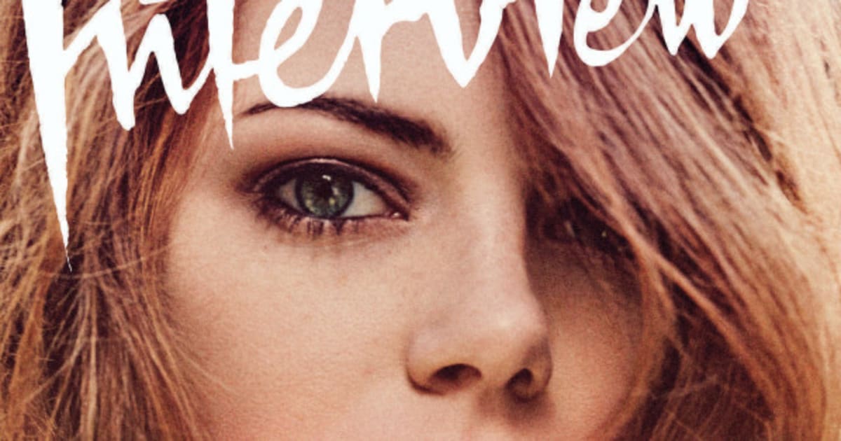 Emma Stone Stuns On Interview Magazine Cover | HuffPost Canada