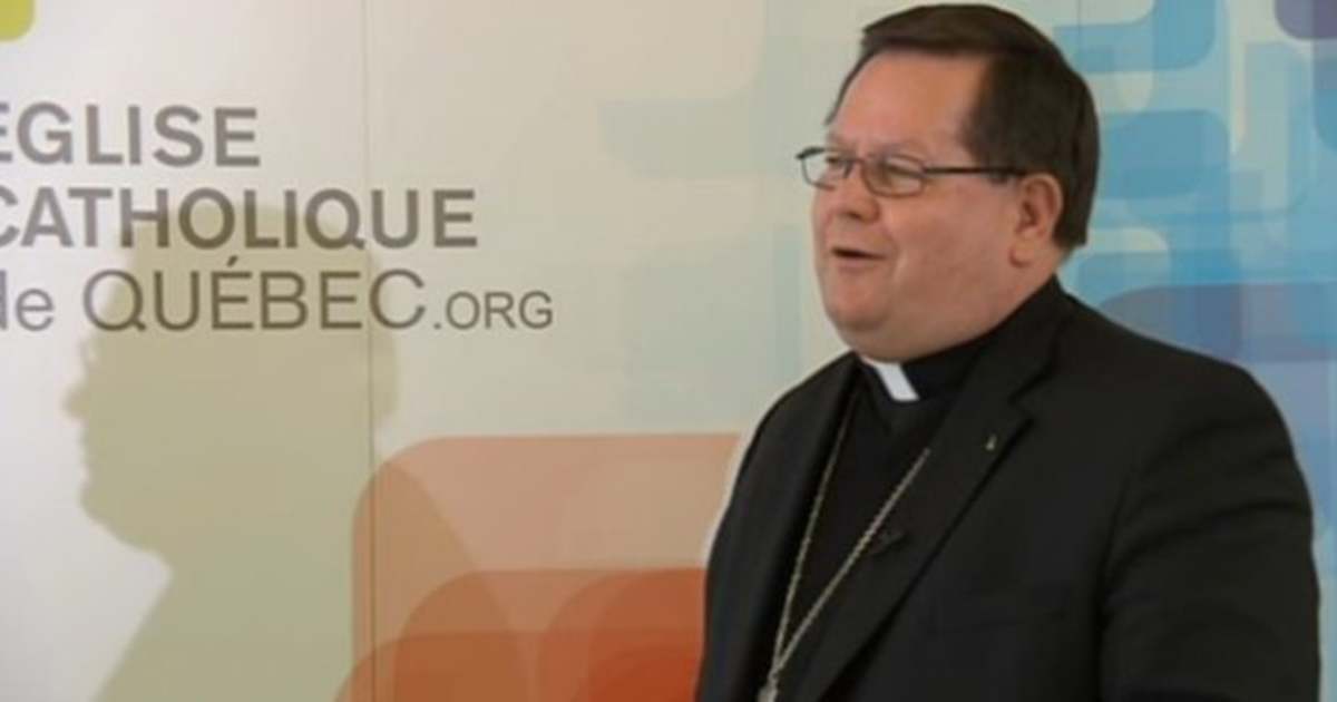 Mgr Lacroix Archevêque | Mgr Gérald Cyprien Lacroix investi cardinal ...