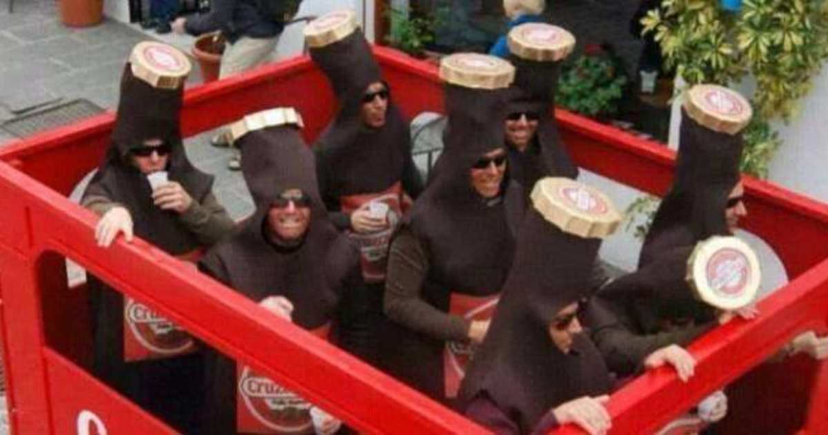 Disfraces de grupo: una idea que triunfa (FOTOS)