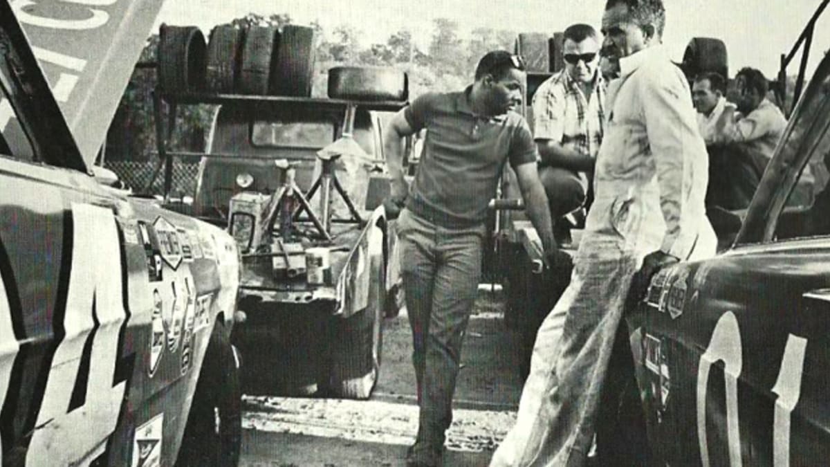 This hall-of-famer was the first Black American full-time competitor in NASCAR history