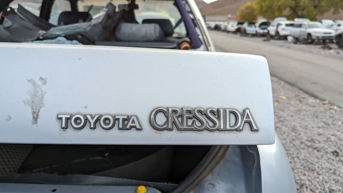 35 1991 Toyota Cressida in Nevada junkyard photo by Murilee Martin