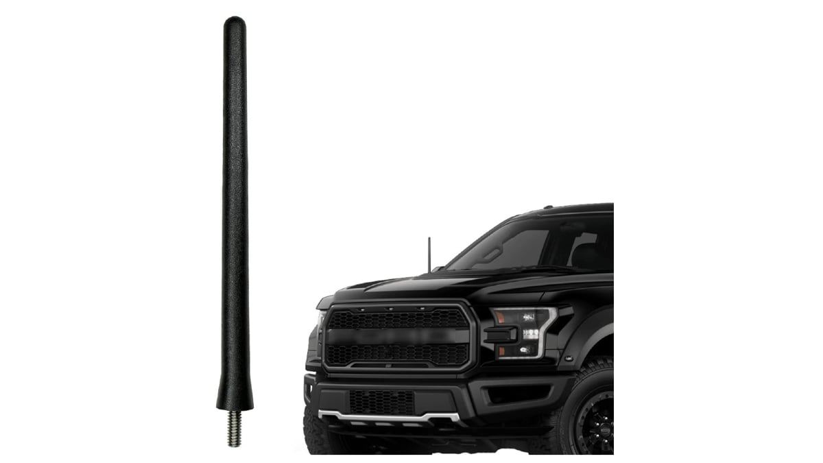 6 3/4 Inch Antenna Mast Black for GM Cars and Trucks New 