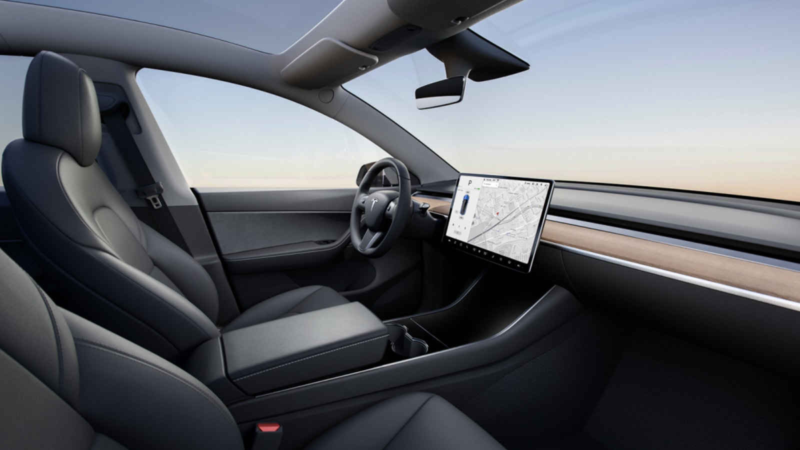 2022 Tesla Model Y - interior and Exterior Details (High-Tech SUV) 