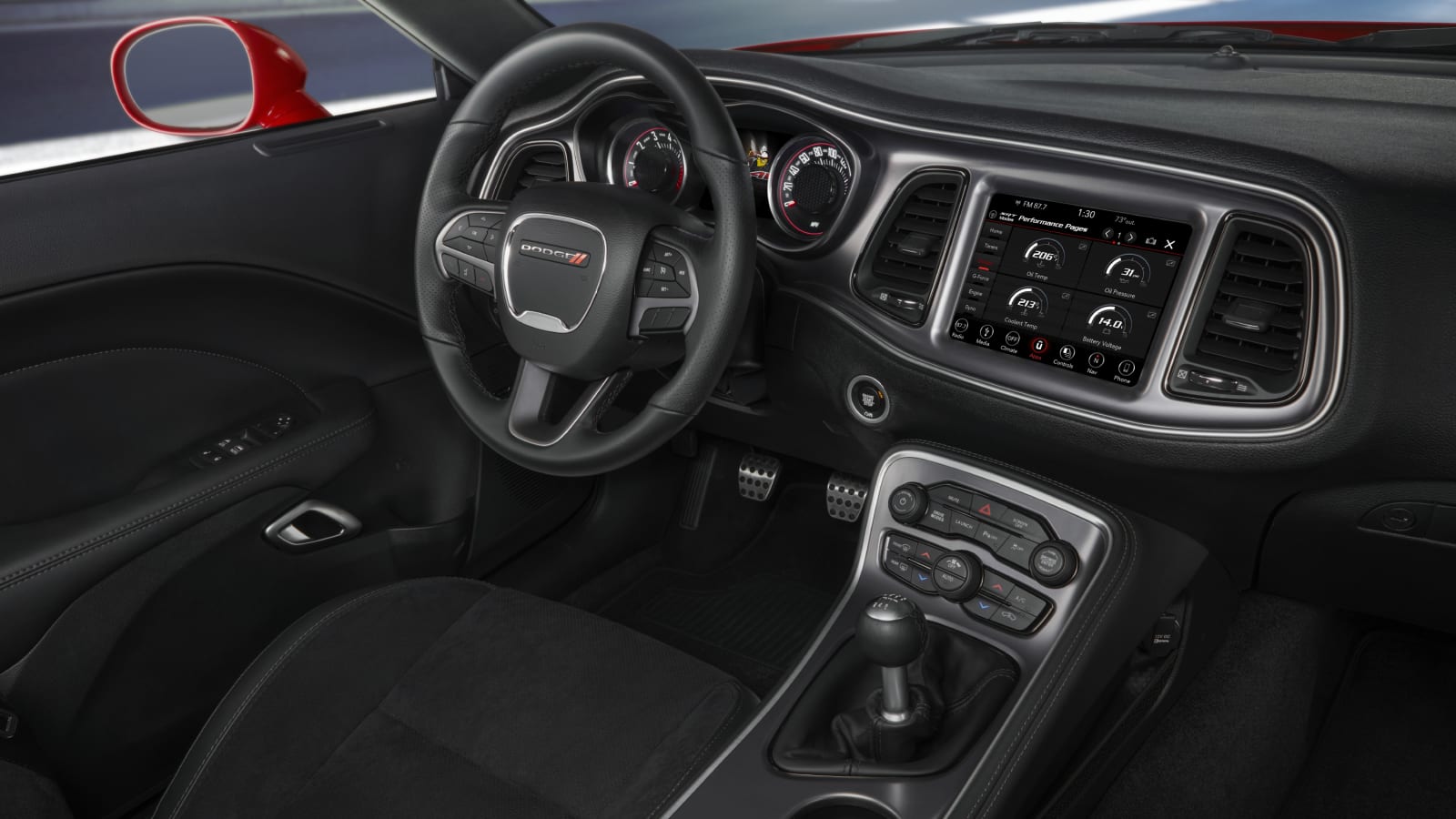 2020 Dodge Challenger R/T Scat Pack Widebody interior