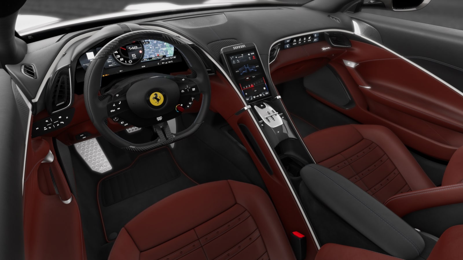 Ferrari Roma Interior Jk 