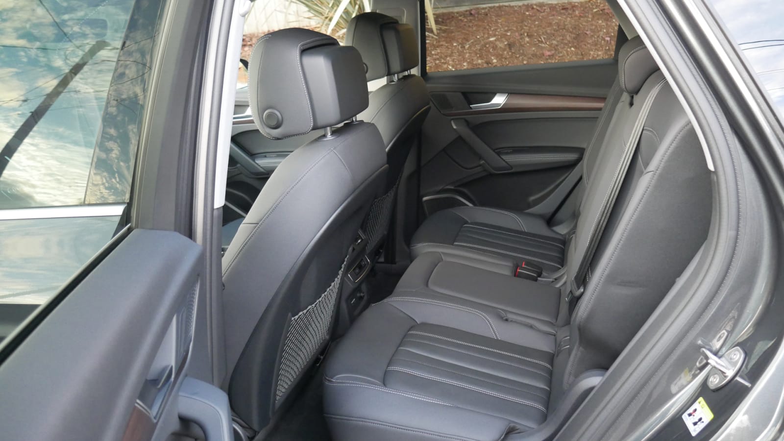 2021 Audi Q5 luggage test seats full forward
