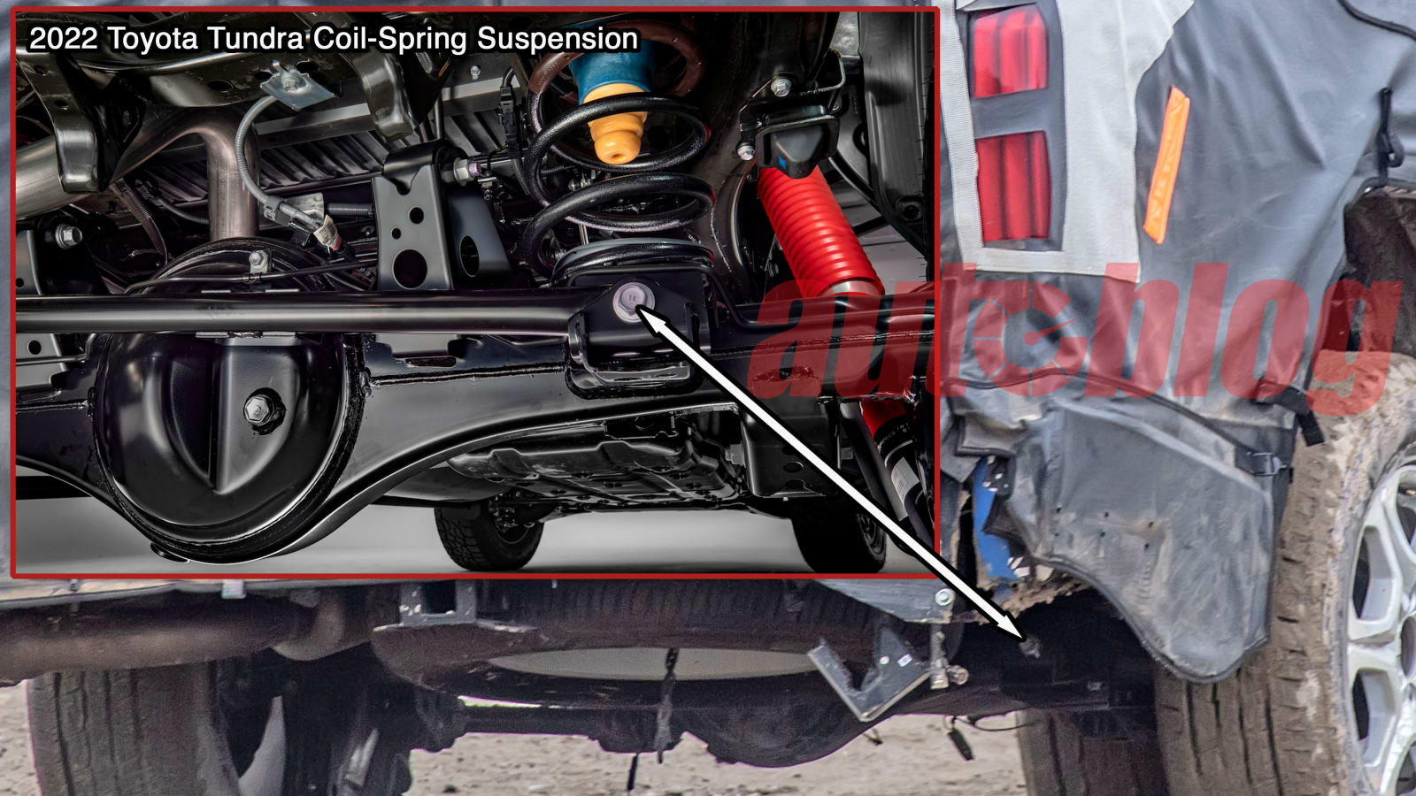2024 Toyota Tacoma seems to have a rear coil spring suspension