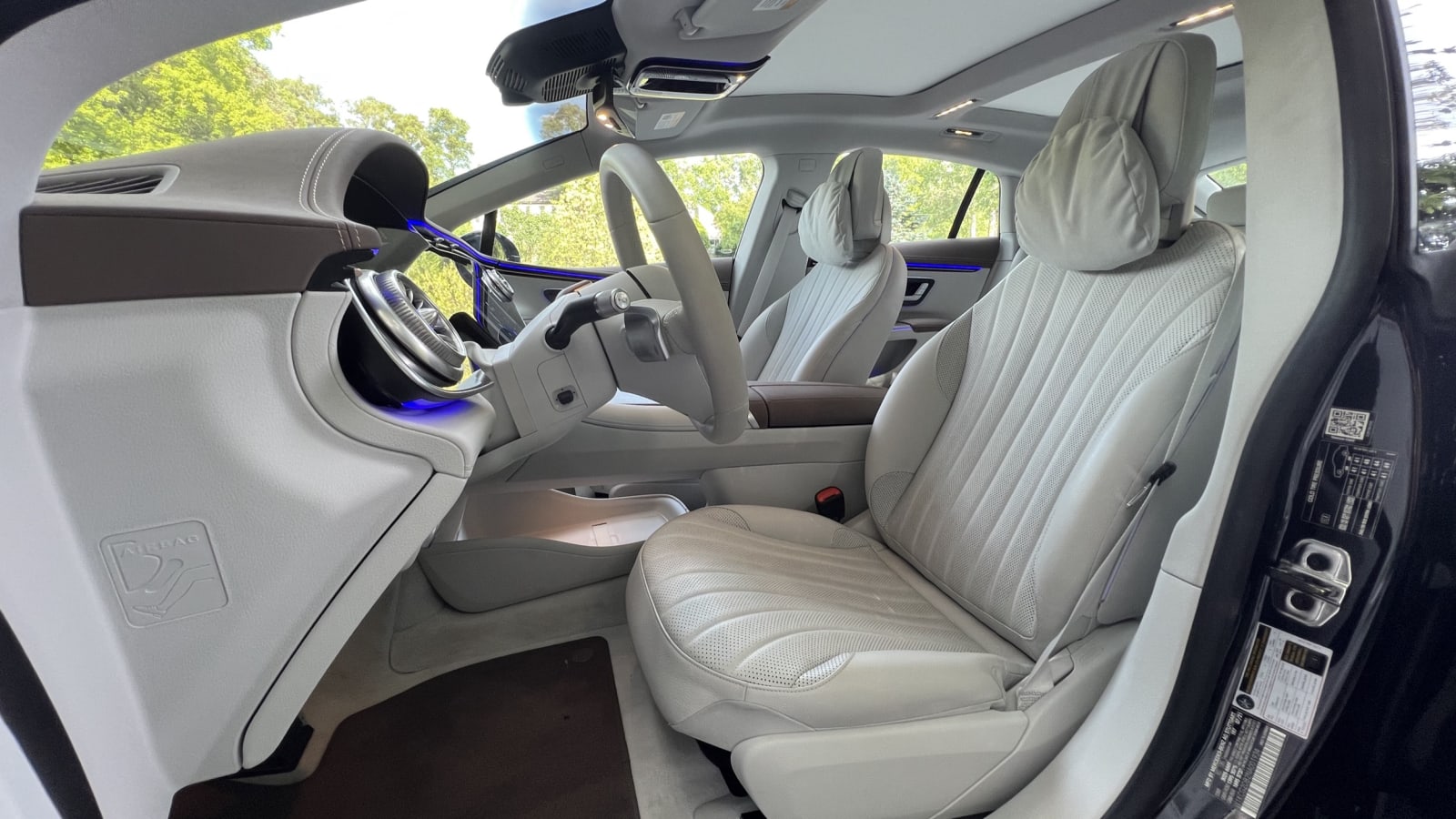 Revisión del interior del Mercedes-Benz EQS 450+ 2022: un lujo al que debe acostumbrarse