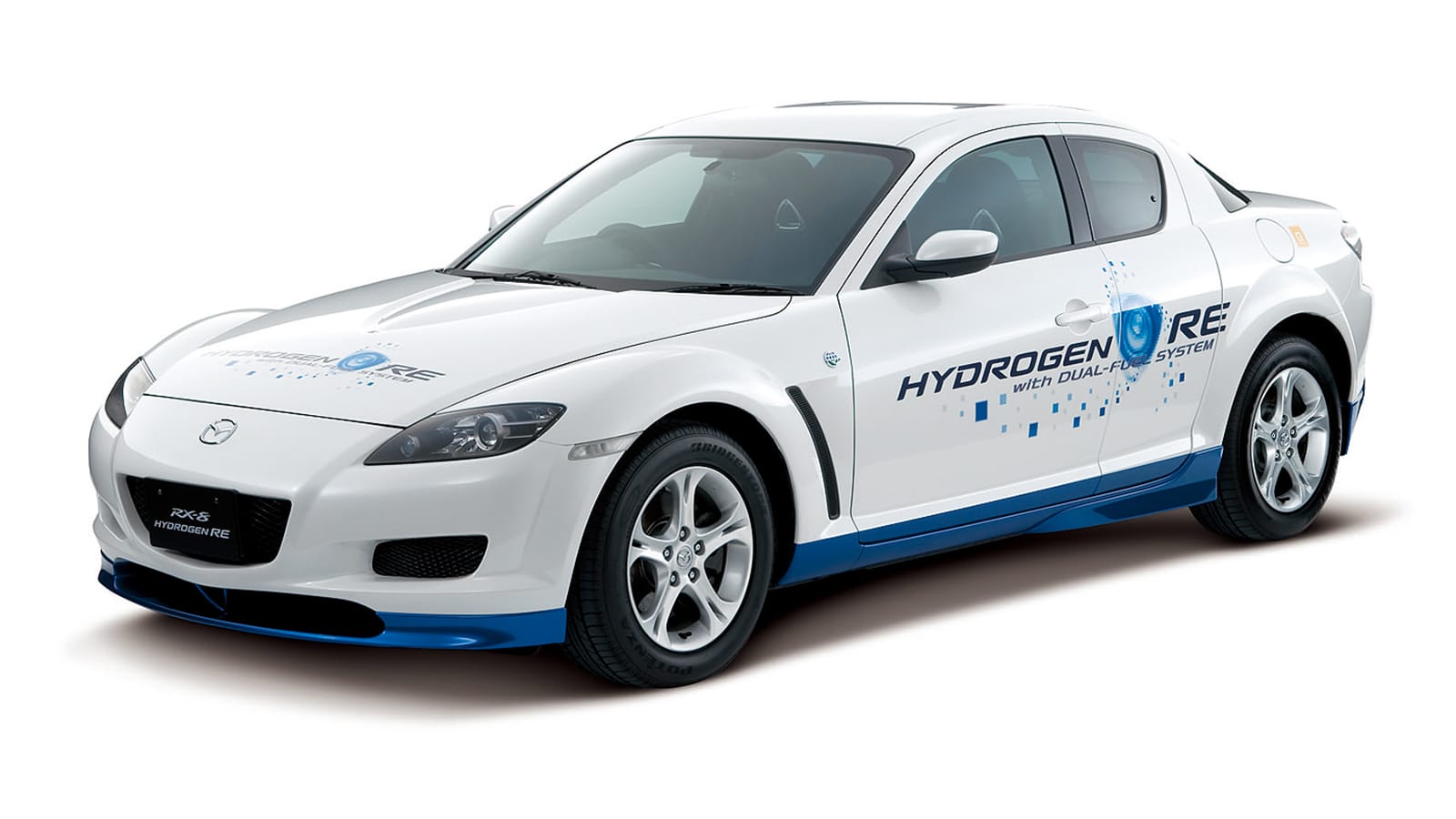 Hydrogen-powered Mazda RX-8