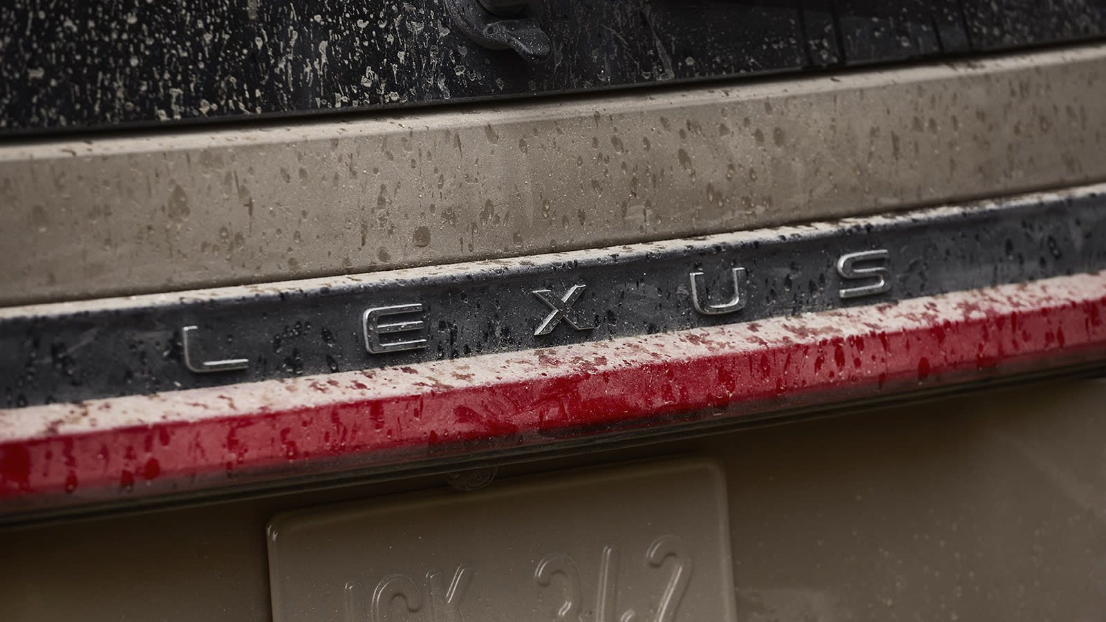 Lexus GX teaser rear
