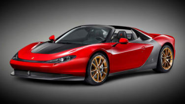 Here's the first production Ferrari Sergio, and it's already been delivered