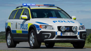 Volvo wants this car to be the Crown Vic of global police fleets