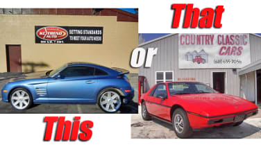 This or That: 2005 Chrysler Crossfire SRT6 vs. 1984 Pontiac Fiero