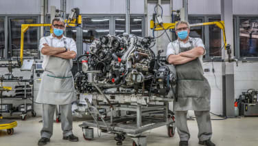 Bentley builds its final 6.75-liter V8, ending a 61-year production run