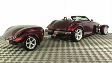 The Plymouth Prowler was so cool you could get a Prowler-shaped trailer for it