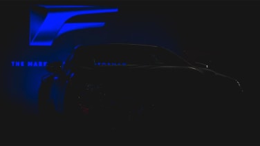 Lexus teases F version of LC luxury coupe