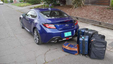 Subaru BRZ Luggage Test | How big is the trunk?
