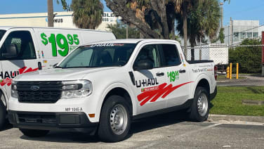 Ford Maverick spotted on U-Haul lots in Florida