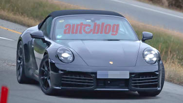 2024 Porsche 911 spy photos show off refreshed face