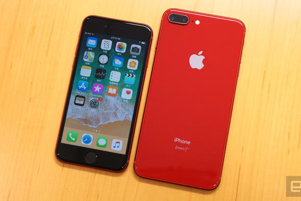 PRODUCT)RED 紅色特別版iPhone 8 動手玩
