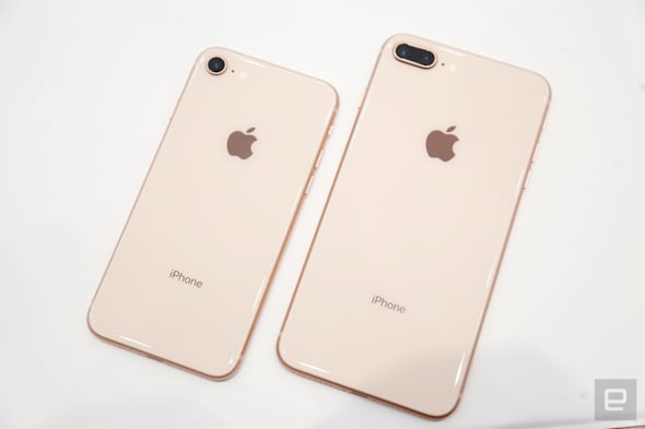 Apple iPhone 8 與 8 Plus 主站動手玩